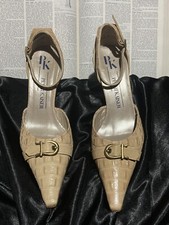 RARE VINTAGE Peter Kaiser Heels & Clutch Bag (includes Strap)