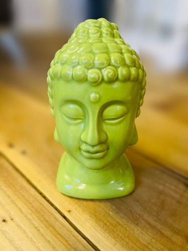Buddha head sculpture unique - sculpture,