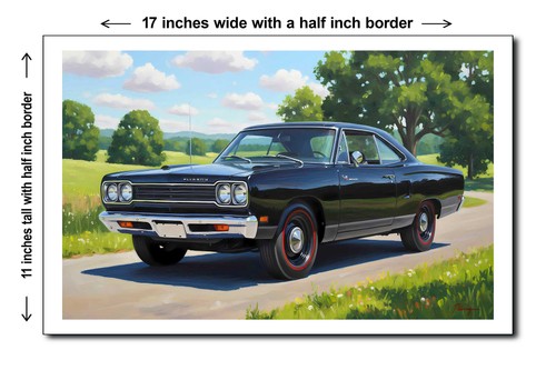 1969 plymouth road runner - road,