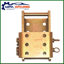 ADJUSTABLE TOW HITCH DROP PLATE 2 PIN 270mm TRAILER TOWING TOWBAR