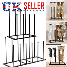 6 Pair Wellington Walking Boot Rack Stand | Wellies Welly Shoes | Indoor/Outdoor