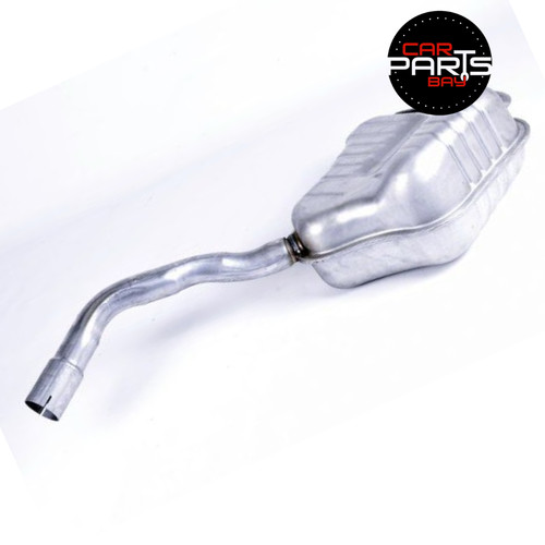 Exhaust rear silencer - exhaust, for