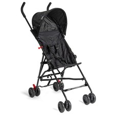 Babyway Lightweight Stroller with Hood in Black BWESBL