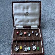 Set of 6 vintage Art Deco