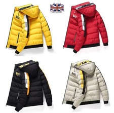  Mens Winter Warm Quilted