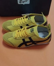 Onitsuka Tiger Mexico 66 Trainers UK 7.5 Yellow/black