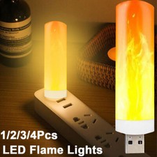 USB LED Flame Lights Flameless