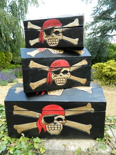 Pirate chest treasure - chest,