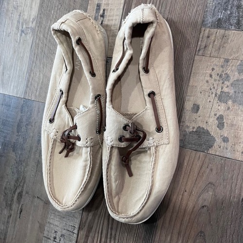 Old navy womens beige canvas - navy,