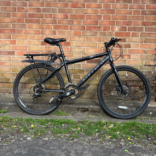 Carrera hybrid bike black - carrera,