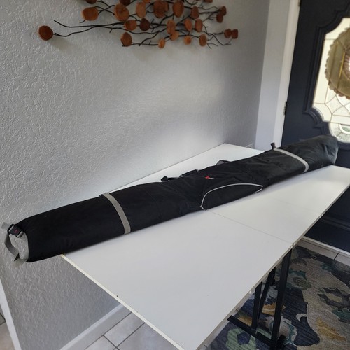 Athalon padded ski bag - padded, black