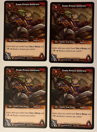 Wow tcg trade - -, prince