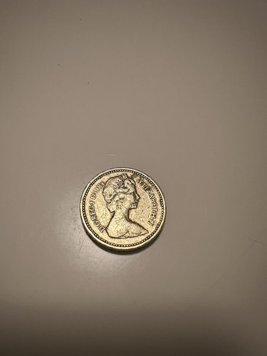 1984 rare pound coin nemo - pound, me