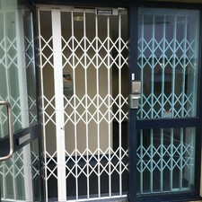 Commercial Door Security Grilles, From £60 Made To Measure, Stop Burglars