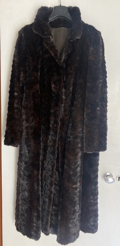 Real mink dark brown - mink,