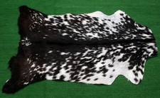 Luxury Goat hide Rug Hair on