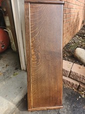 Globe Wernicke Tiger Oak Ogee "D" Grade 299 Bookcase Top