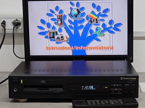 Commodore cdtv 1000 vintage - cdtv,
