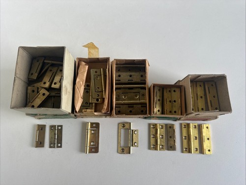 Vintage brass hinges bundle - vintage,
