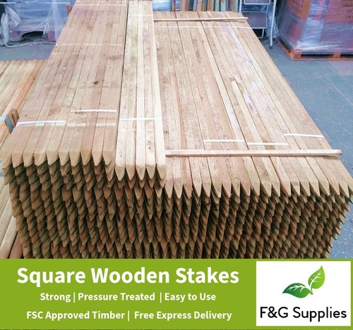 Square wooden tree - x,