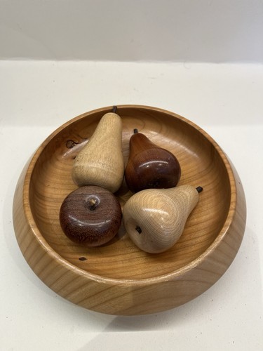 Vintage handmade cherrywood