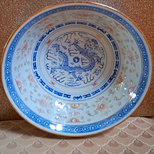 Chinese handpainted porcelain - handpainted,