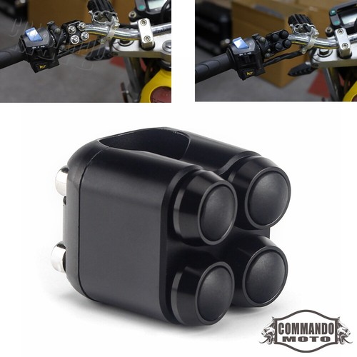 Button handlebar - 4-button, 7/8"
