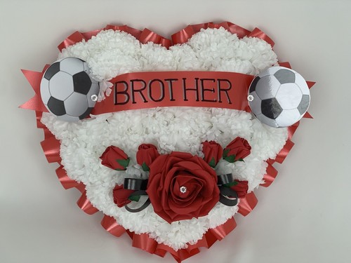 Heart shape artificial funeral - heart,