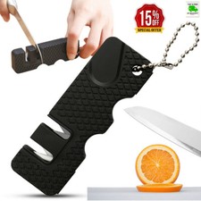 Mini Portable 2 Stages Knife Sharpener Stainless Tool Kitchen Accesories Ceramic