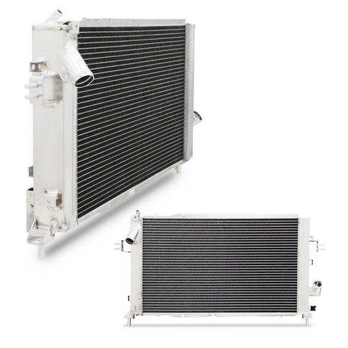40mm high flow alloy radiator - flow,