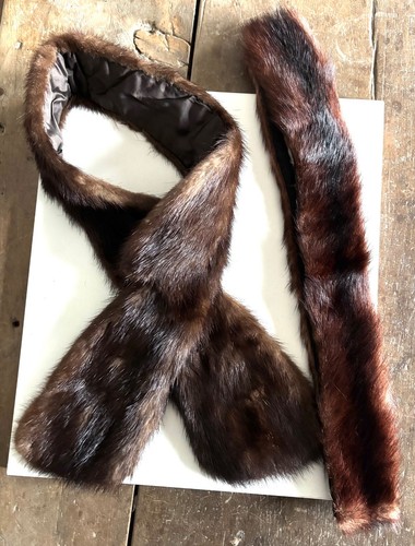 Fox fur stole - fox,