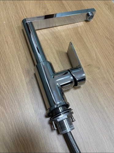 Polished chrome kitchen mixer - chrome,