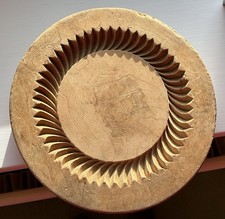 Vintage Wooden Shortbread Mold From Scobie & McIntosh, Edinburgh