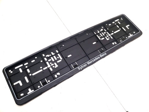 Mercedes r230 number plate - sl,