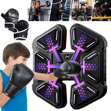 Smart Punching Boxing Electronic Music Machine Home Training Bluetooth With LED