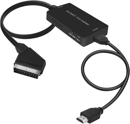 Scart hdmi converter with - scart,