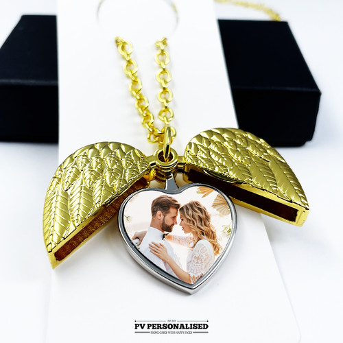Personalised photo necklace - personalised,