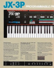 Roland JX-3P Vintage Analog Synthesizer with Kiwi mod