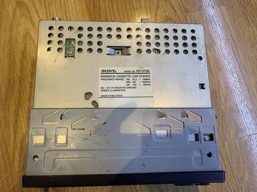 Volkswagen sony cassette - sony,