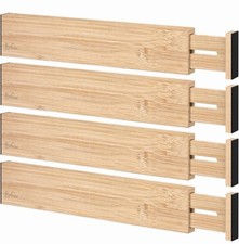 Queta 4 PCS Adjustable Bamboo
