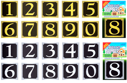 House gate numbers - house,