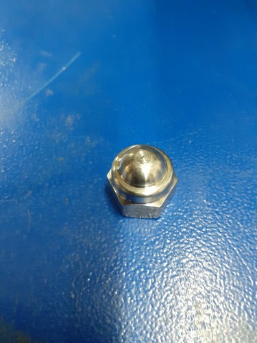 Lambretta front hub - front, nuts