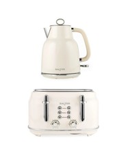 Salter Cream Retro Kettle &