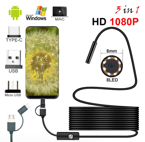 Usb type endoscope - usb, borescope