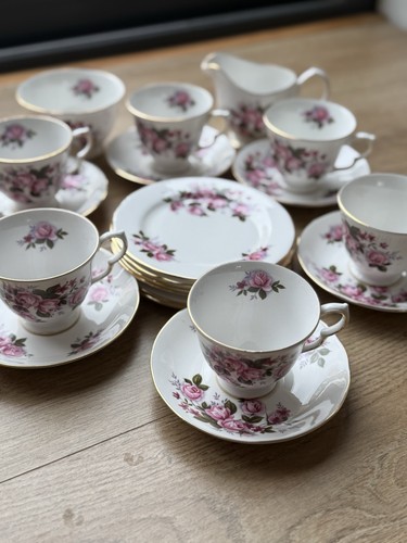 Queen anne bone china - china, set