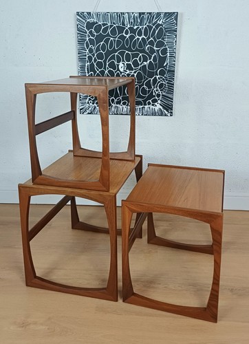 Plan quadrille teak nesting - quadrille,