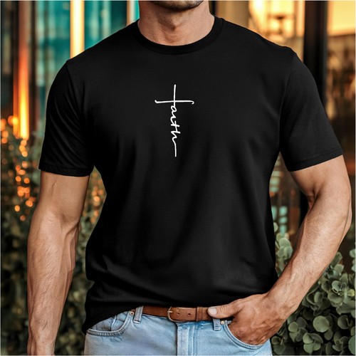 Faith shirt mens gym - faith,
