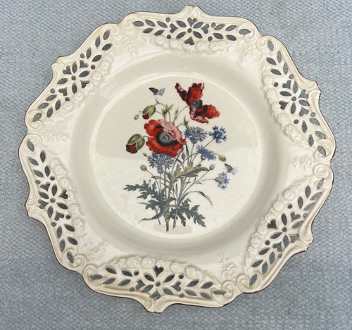 Royal creamware pierced rim - royal,