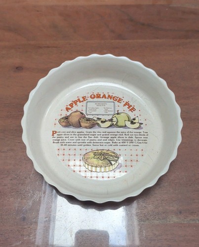 Vintage ceramic pie flan dish - pie,