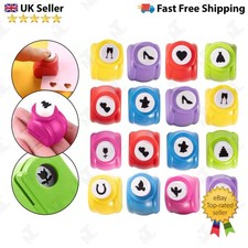 4x Mini Craft Hole Punch Shaper Card Making Paper DYI Scrapbook Paper Puncher